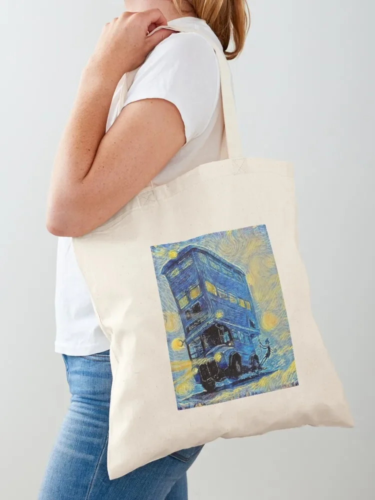 

Magic Transport Knight Bus Tote Bag eco bag folding personalized tote bag tote men foldable reusable