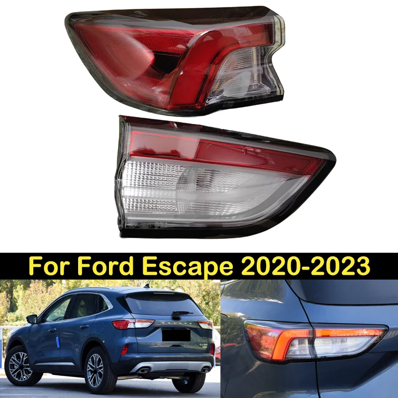 

DECHO LED Taillight For Ford Escape 2020-2023 Brake Light Rear bumper Taillights taillamps tail light