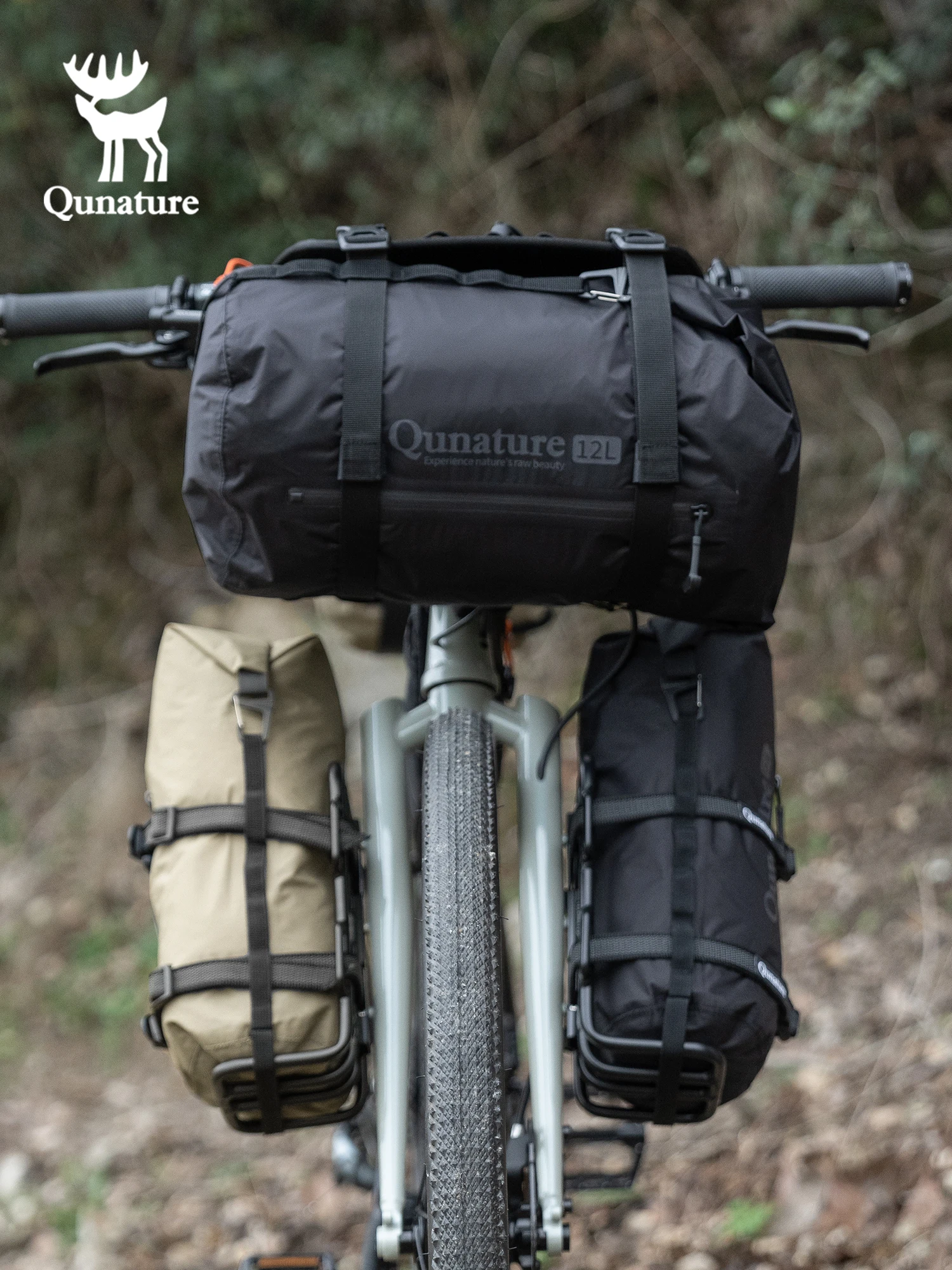 AliExpress Qunature Bikepacking Bike Bag Ultralight Waterproof Cycling Storage Rack Bag Multifunctional Travel Bicycle Bags Portable Bag