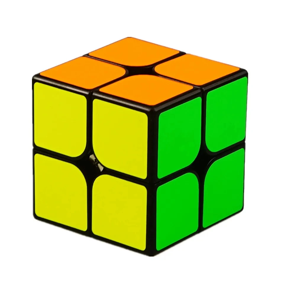 دايان Tengyun 2x2x2 TengYun م المغناطيسي المكعب السحري 2x2 ألعاب تعليمية بطل المنافسة المهنية مكعب اللعب