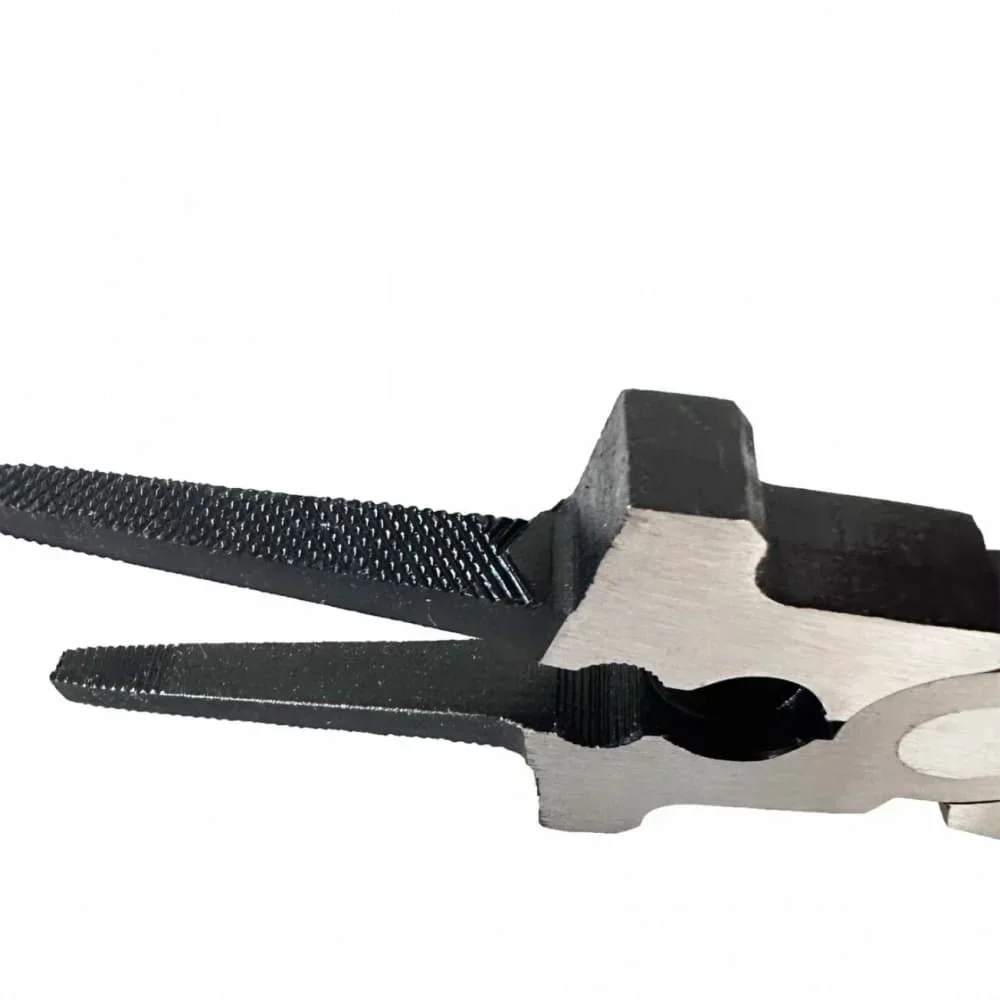 Ergonomic Red Welding Pliers with Wire Cutter Serrated Jaws for Holding Workpieces Securely Multi Functional Tool