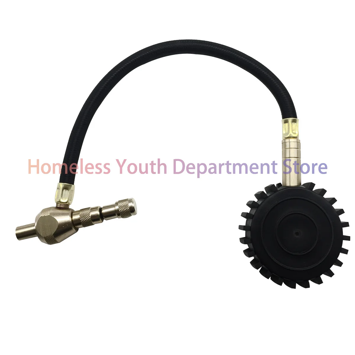 Pressure gauge, luminous tire pressure gauge strap rapid deflation function test tire pressure gauge