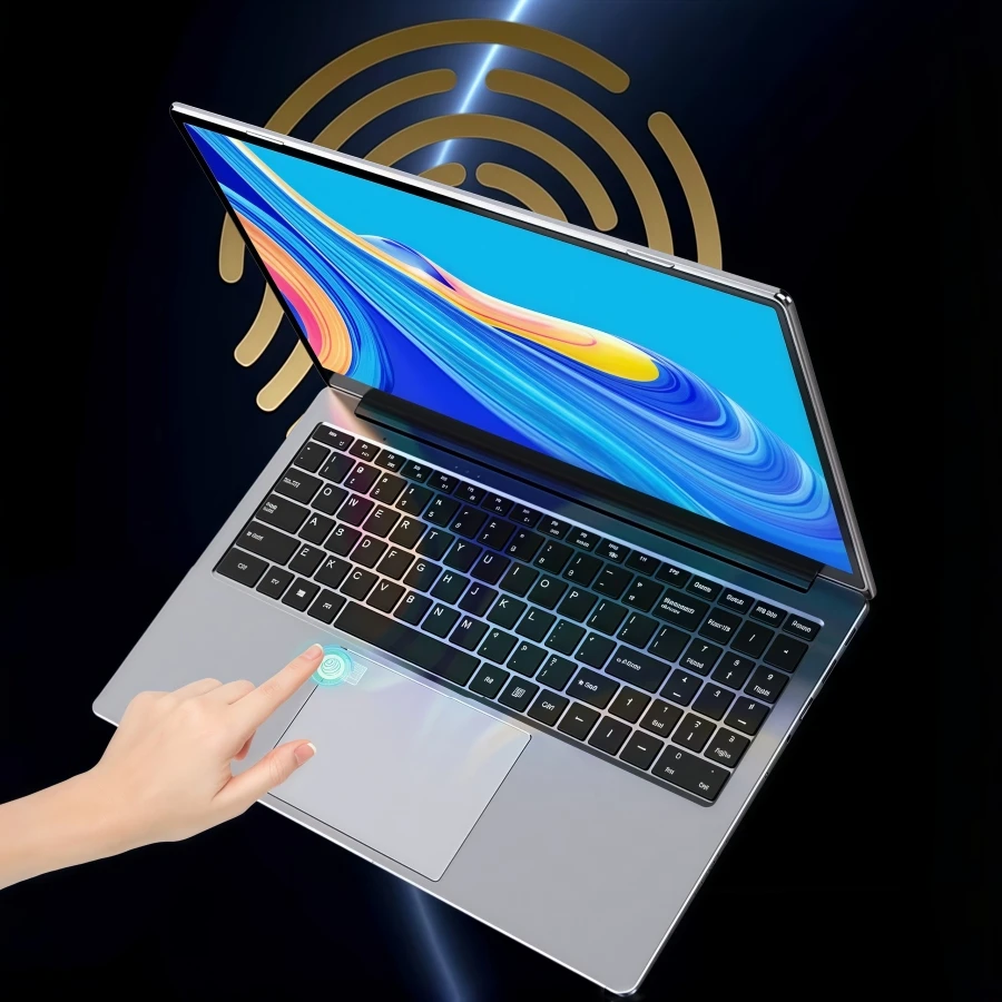 Intel N95 GTX1060 15,6-Zoll-Gaming-Laptops, tragbarer Notebook-Computer, PC, 32 GB DDR4, 1 TB, PCI-E-Laptop, Gamer, Windows 11-Tastatur mit Hintergrundbeleuchtung