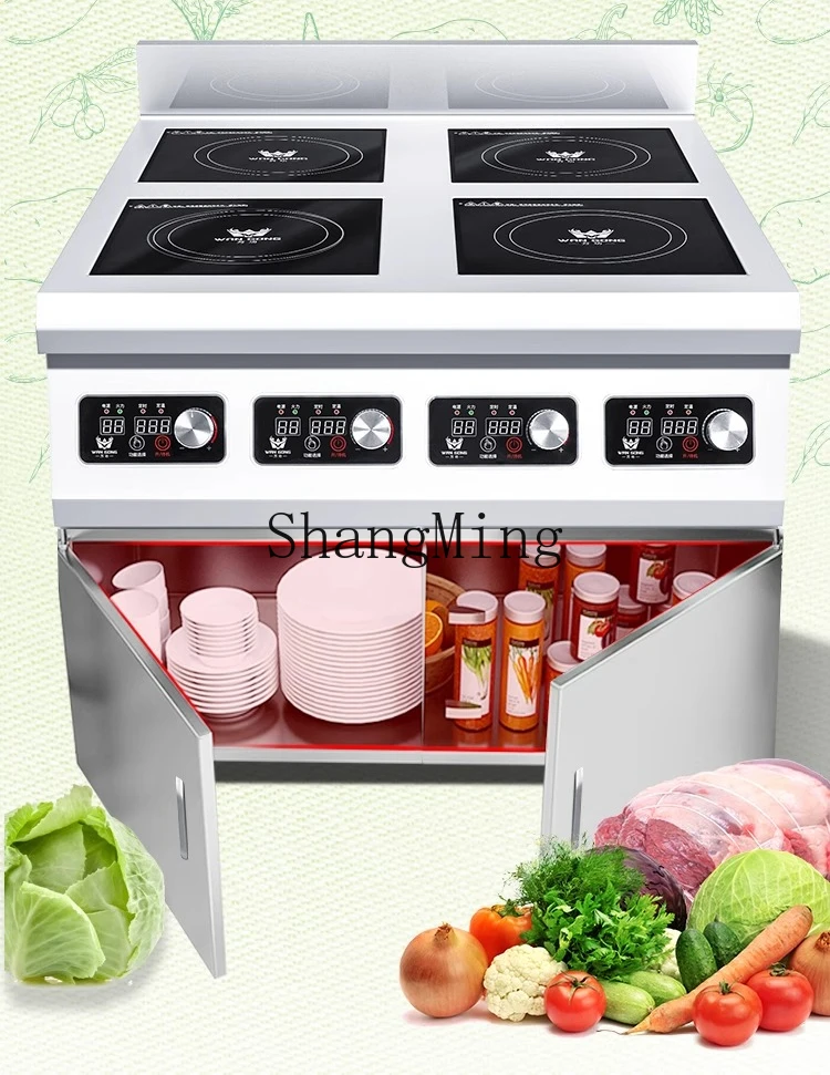 ZYY commercial induction cooker 3500W multi-head high-power electric ceramic cooker stove