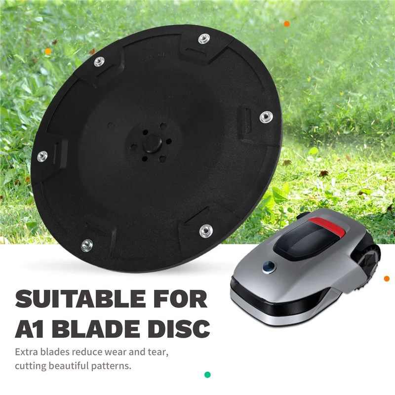

AB47-RSDRA-01 Robotic Lawnmower Tuning Blade Disc For Dreame A1 Mower Blade Plate Knife Disc 12Blades Robotic Lawn Mower Part