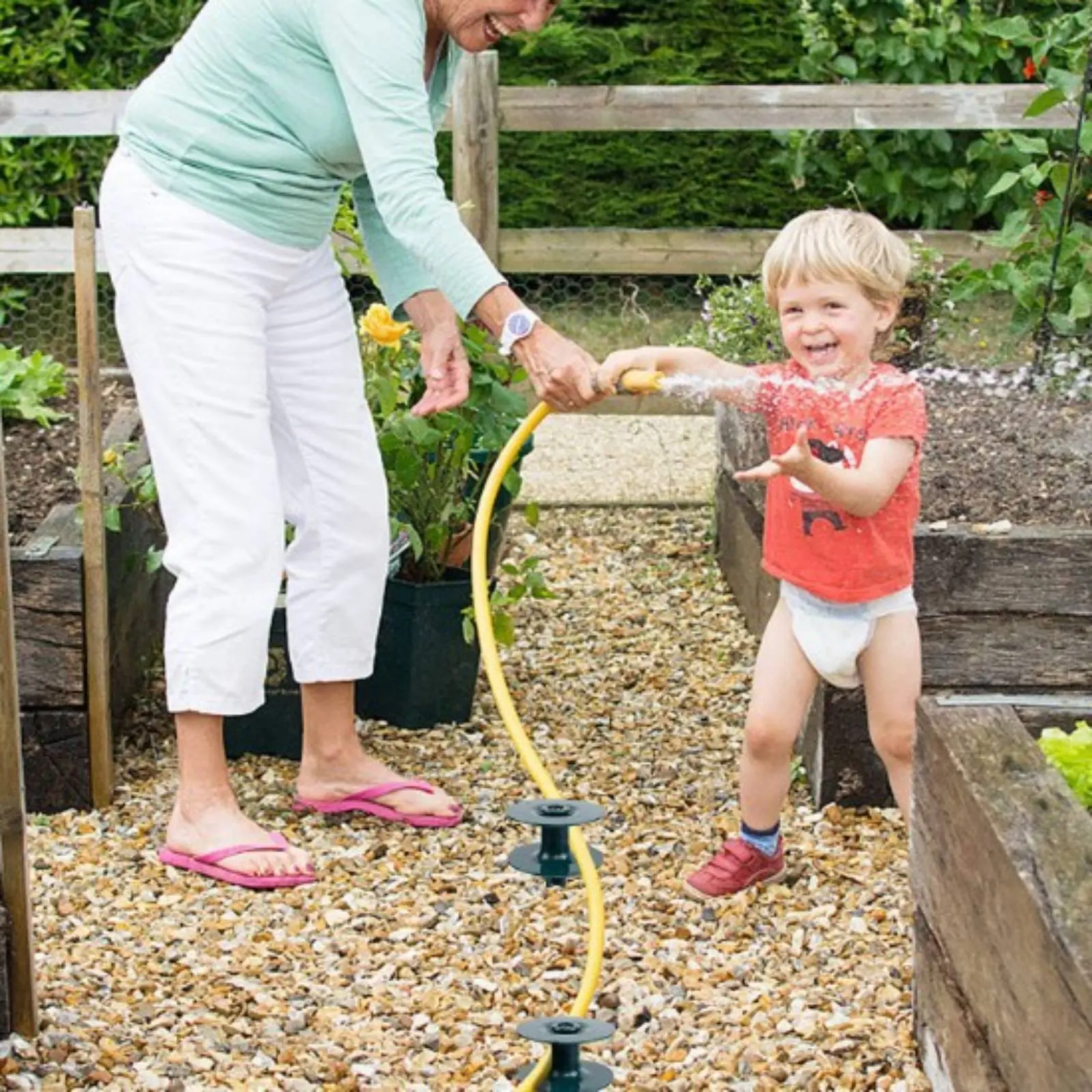 Garden Hose Guide Spike Easy to Install Garden Hose Guide Outdoor Tool Kink Avoidance Protects Grass for Lawn