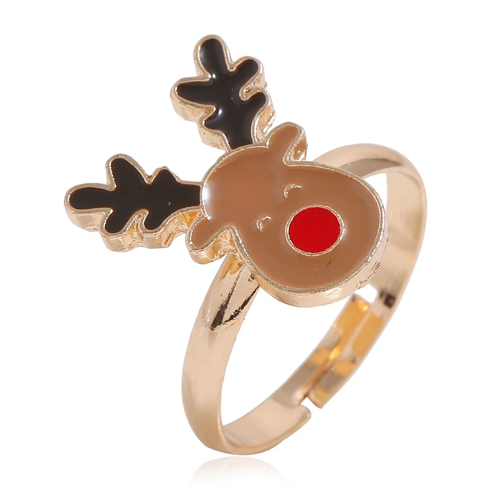 

Christmas Earrings Elk Ornaments Jewelry for Women Bracelet Personality Necklace