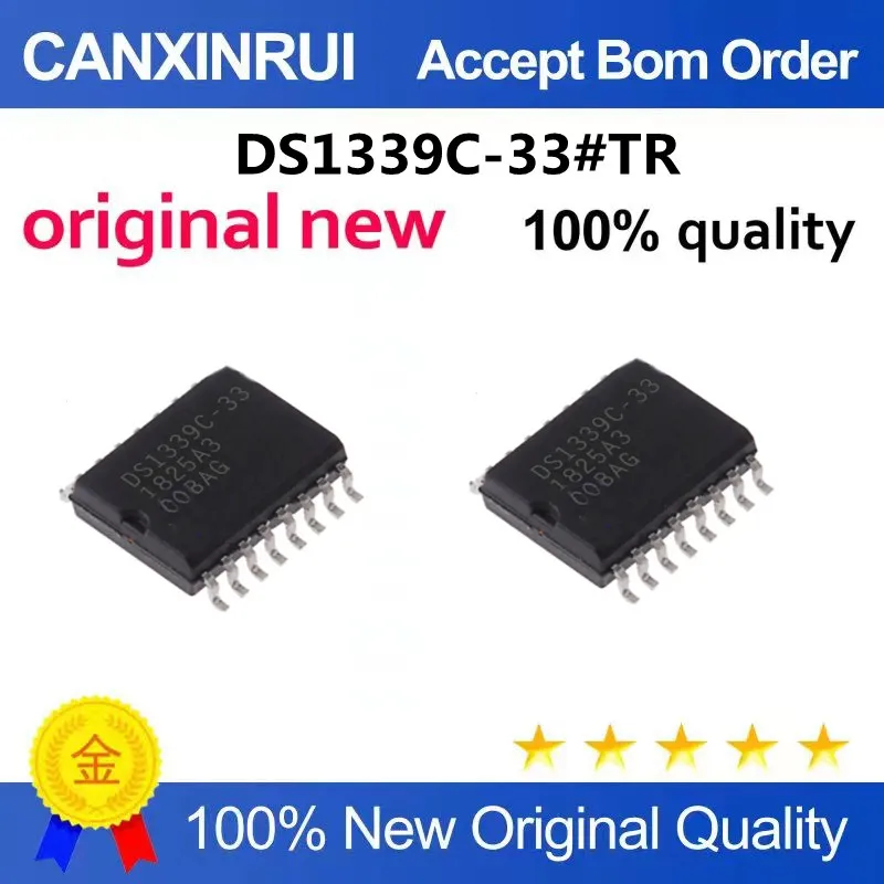 Clock IC DS1339C-33#TR DS1339C-33 SOIC-16 New Imported Original