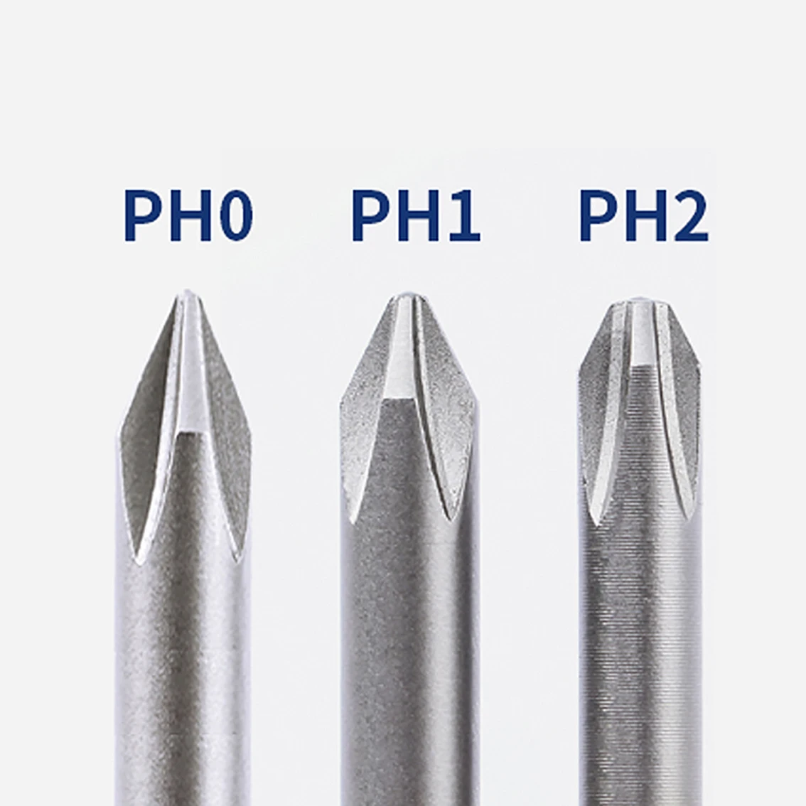 1Pcs 150mm-200mm Long Hexagon Handle Magnetic Cross Screwdriver Bit Electric Screwdriver Bit Cross Screwdriver Bit PH1-PH2