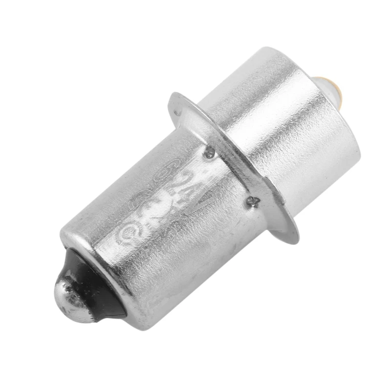 HOT! 2X Flashlight Bulb Metal LED Replacement Light Bulb Outdoor High Bright Hiking Camping Fishing 6-24V P13.5S