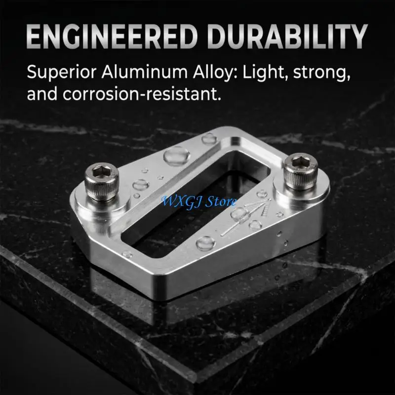 37JE MAF014 Mounting Bracket Installation Rack Adapter For Engines 23G Aluminum
