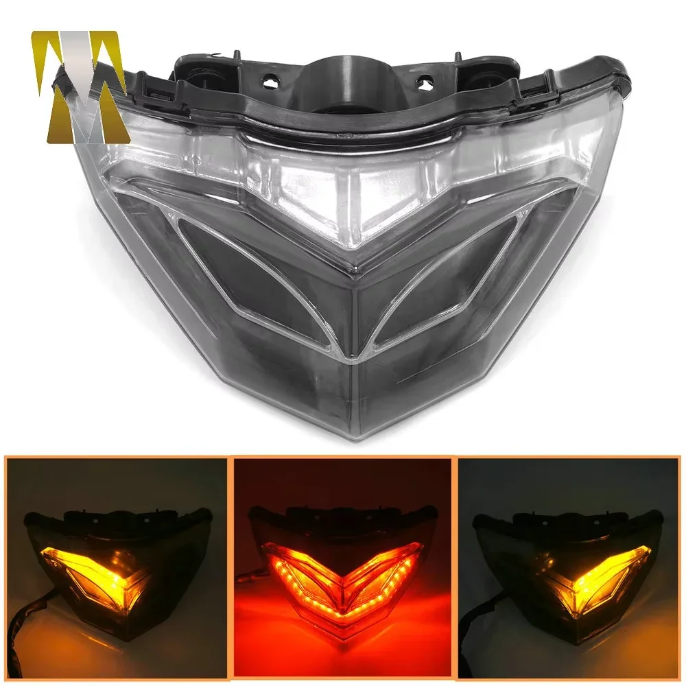 

Motorcycle LED Tail Light Rear Brake Light Turn Signals Integrated For Kawasaki Ninja 300 250 Z250 Z300 Ninja250 300 Accessories