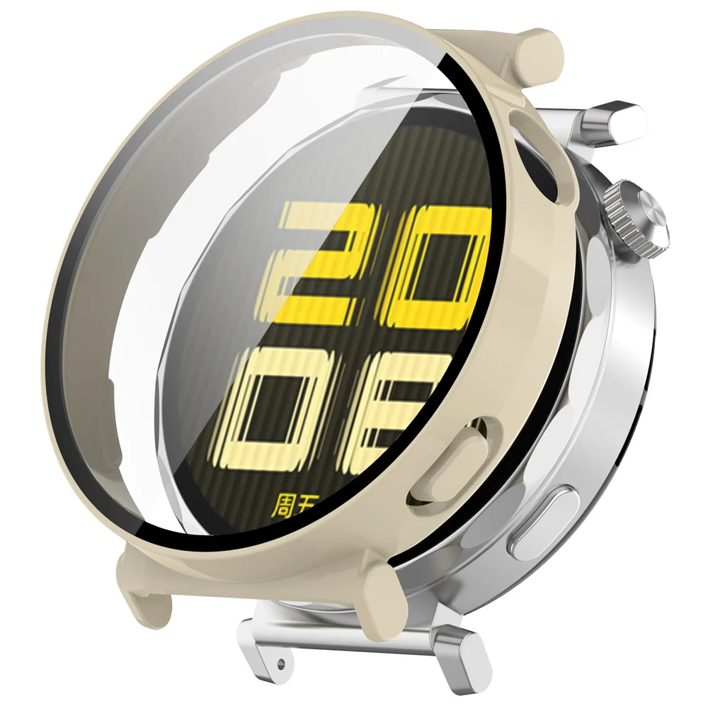 For Huawei Watch GT5 41mm Watch Case 2-in-1 Protective Case + Screen Protective Glass Protection Cover With Tempered Glass Film