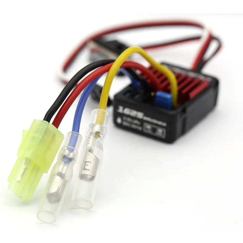 Hobbywing QuicRun 1625 25A 2-3S Regolatori di velocità spazzolati impermeabili ESC per 1/16 1/18 RC Auto Buggies Camion Crawler Giocattoli