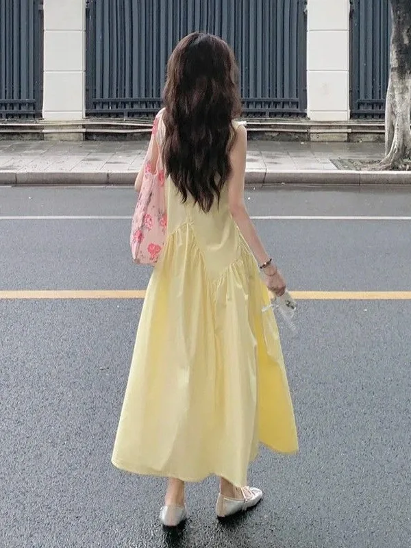 ชุดเดรสผู้หญิงสไตล์วินเทจ Y2K ยุค 2000 เสื้อถักปักลาย ผูกโบว์ กระโปรงทรงเอ ความยาวปานกลาง ชุดสำเร็จการศึกษา ชุดนักเรียน นักศึกษา ทรงทันสมัย