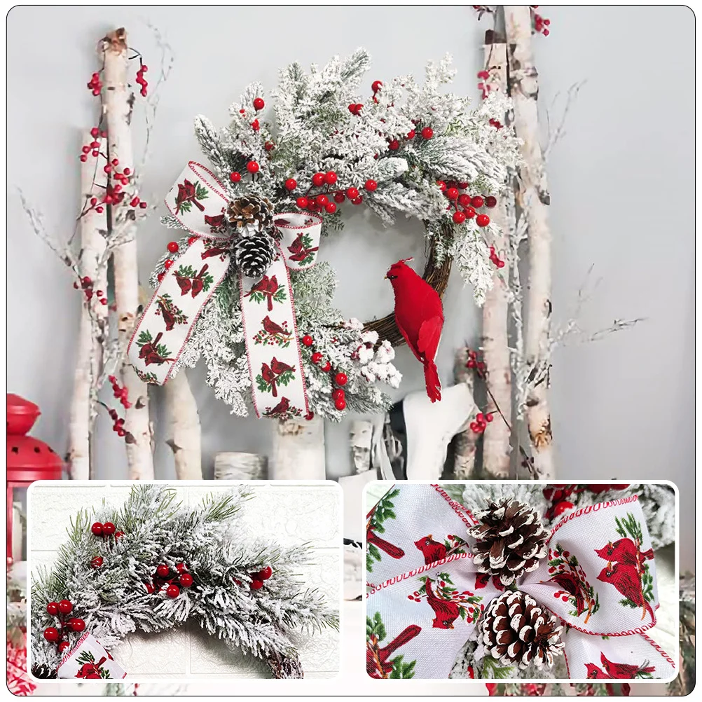 

Indoor Christmas Wreath Decoration Holiday Wreaths Gothic Artificial Garland Pre