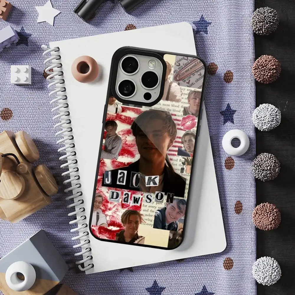 Hot L-Leonardo Actor Phone Case  For iPhone 16,15,14,13,12,11,Pro,Max,Plus,Mini,Magsafe,Magnetic Wireless Charging Case