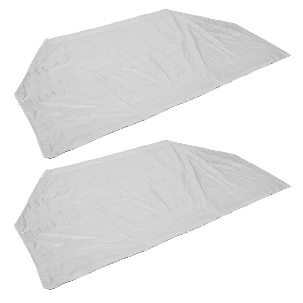 

2 Pcs Electric Bike Cover Motorcycle Protective Dust Covers Waterproof PEVA Material Bike Mopeds Outdoor Anti UV