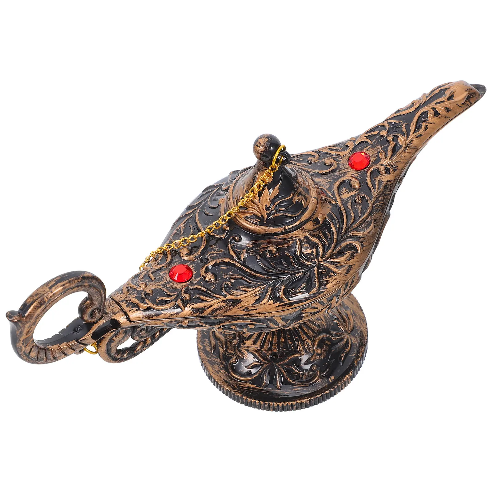 

Винтажная арабская лампа: реквизит для костюмированных вечеринок, декор для праздников, ретро-статуэтка, центральное украшение стола на день рождения/праздник