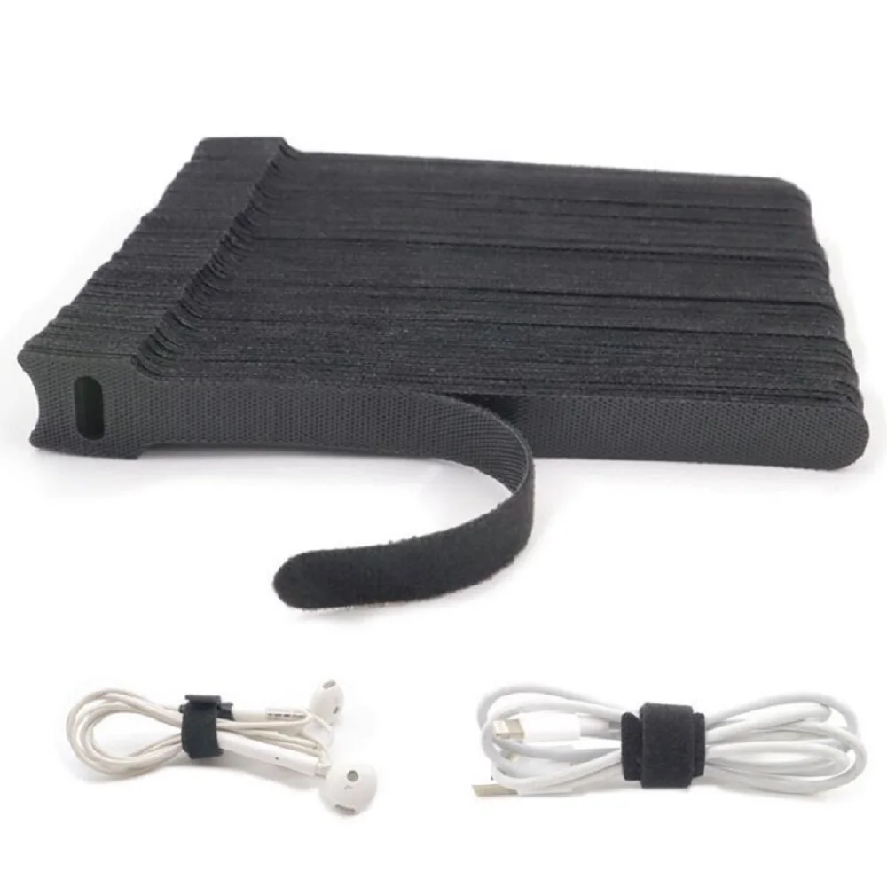 10/50pcs Cable Organizer Cable Management Cable Winder Tape Protector for Wire Ties Phone Accessories Organizador Cables