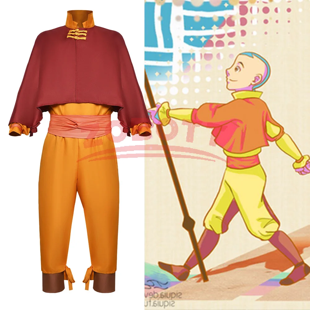 Aang Cosplay Costum…