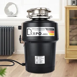 Household kitchen waste disposal food waste food sewer grinder automatic 800w high power new model intelligent shutdown