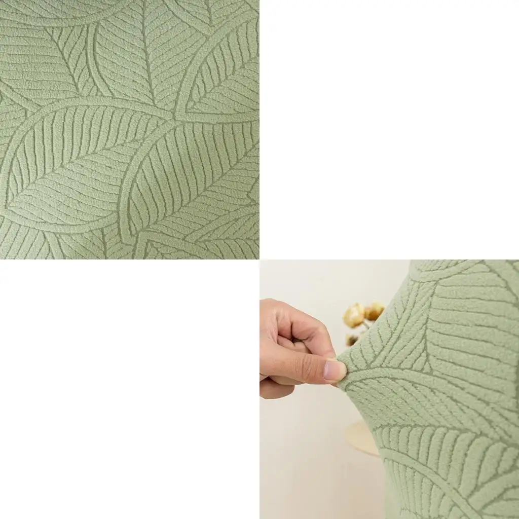 Stretchable Spill Proof Chair Slipcovers with High Elastics Polyester Fabric for Home Hotel Dining Room Furniture 