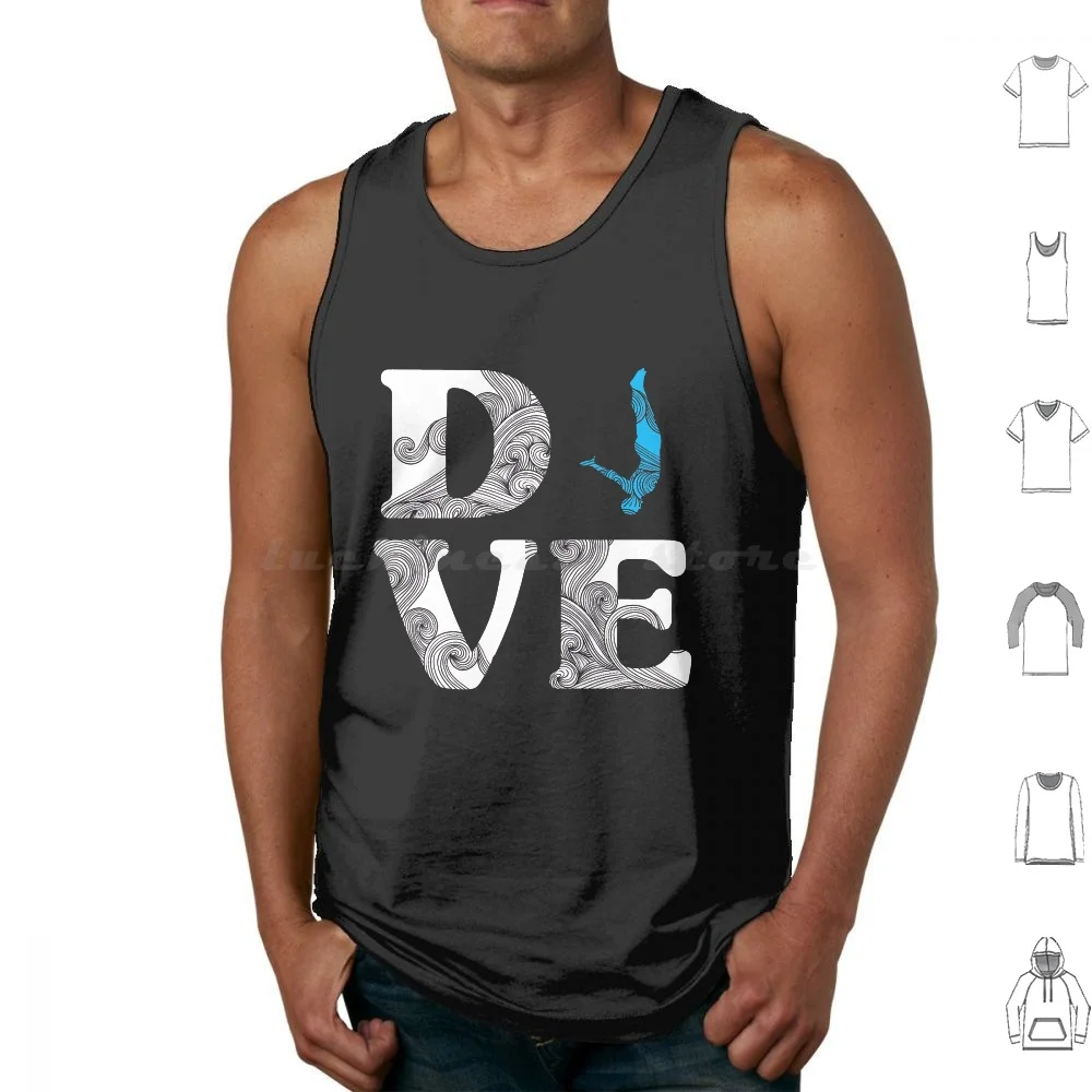 

Платформа для дайвинга, плавания, трампборда, дайвера, майки, жилет без рукавов, дайвер, подводное плавание с аквалангом, забавный дайвер, океанская любовь