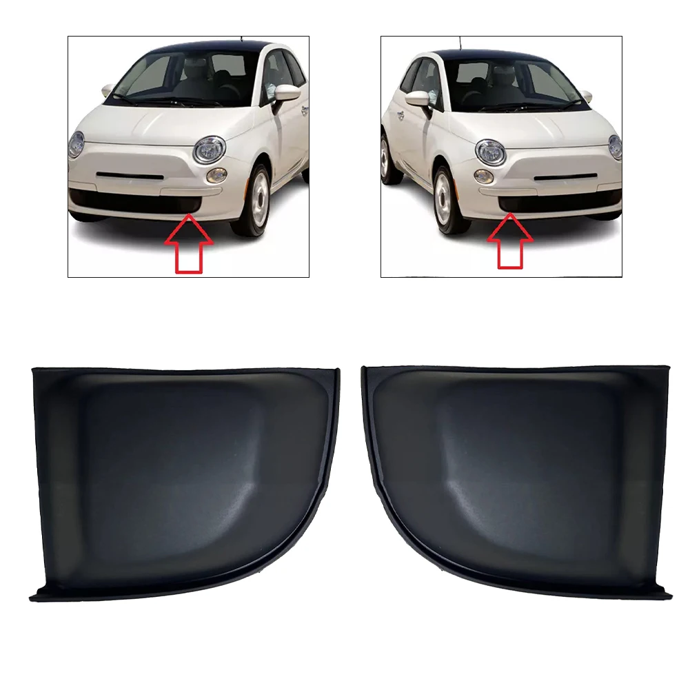 Front Bumper Trim FOR FIAT FOR 500 2007 - 2015 735455037 735455039 Left / Right Front Bumper Trim Cover Accessories