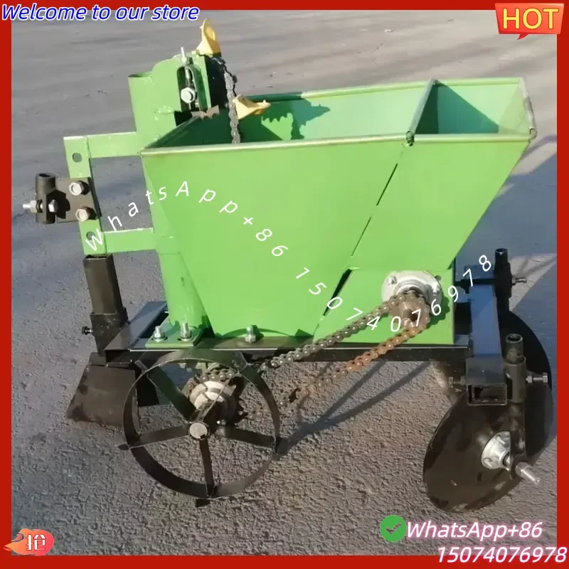 2026 Linked 1 Row Potato Planter Other Farm Machinery Walking Tractor Seeders