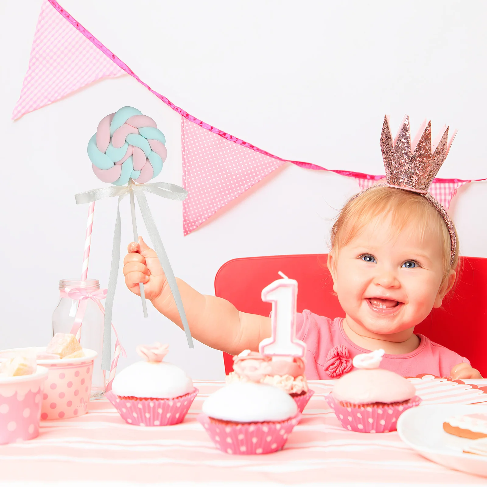 

Simulation Swirl Lollipop Prop Realistic Food Photo Decor Faux Candy Ornament for Shop Window Birthday Party Fake Candies