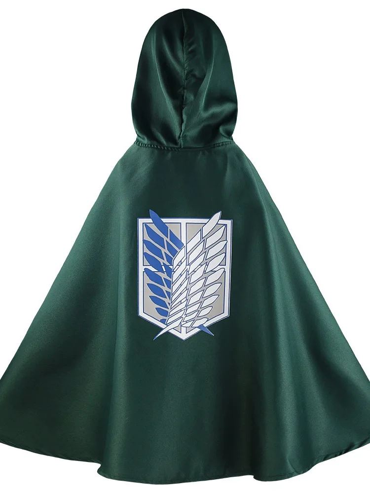 

Atta on Titan Hoodie Cosplay Costume loween Second Hand Survey Corps Robe Women's Traditional Chinese Clothing Stage Cos...