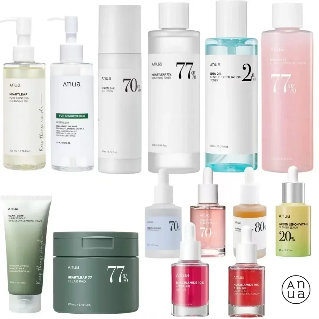 Anua Peach 70% Niacinamida Suero Esencia Tónico Esencia 30ml Houttuynia Corcetin Limpiador Facial