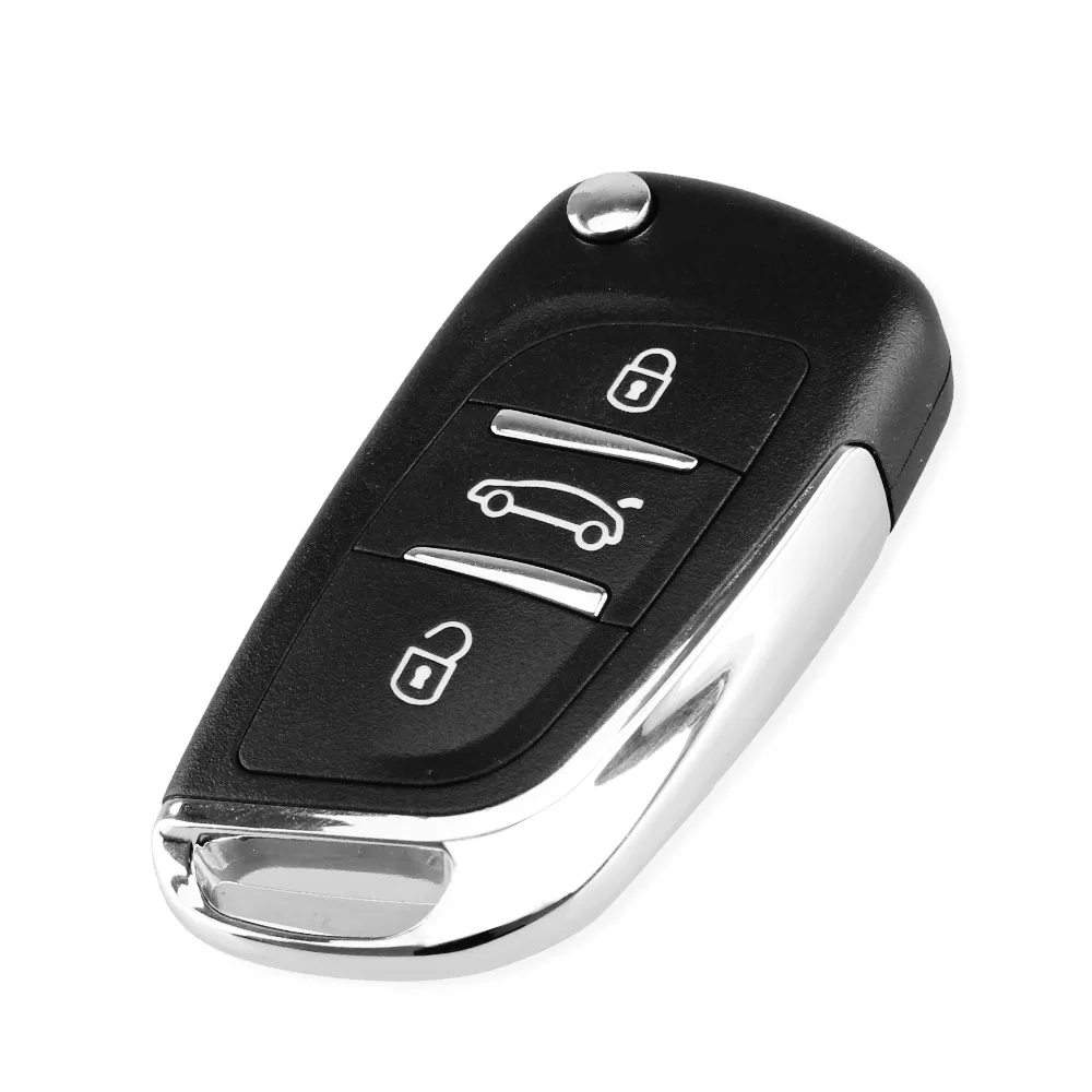 KEYYOU CE0523 Modified Flip Key Shell For Citroen C2 C4 C5 Berlingo Xsara Picasso Peugeot 306 407 807 Partner VA2/HU83 2/3BTN