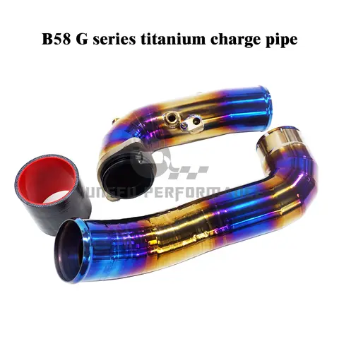KUNGFU-Kit de tuyaux de charge en titane PERFORMANCE, B, M, W, B58, G01, G02, G30, G11, G12, Magglomi, MKampi, 340i, 440i, 540i, 740i, 2016-2019