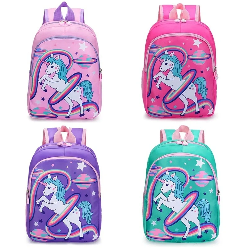 Kawaii Backpack Cute School Bag Unicorn Back Pack For Girl Kid Child Kindergarten Schoolbag Primary Baby Little Bagpack Children