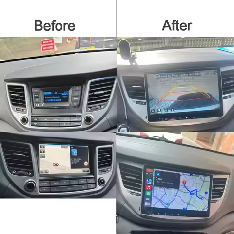 Carplay 10.1" 2 din Android 13.0 256G+8GB RAM 8Core Car DVD Player For Hyundai IX35 TUCSON 2015-2017 GPS autoradio car radio PX6