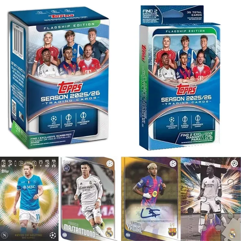 

2026 TOPPS Original UCC Champions League European War UEFA Club Competition Football Flagship Series Collection Card Toy Gift