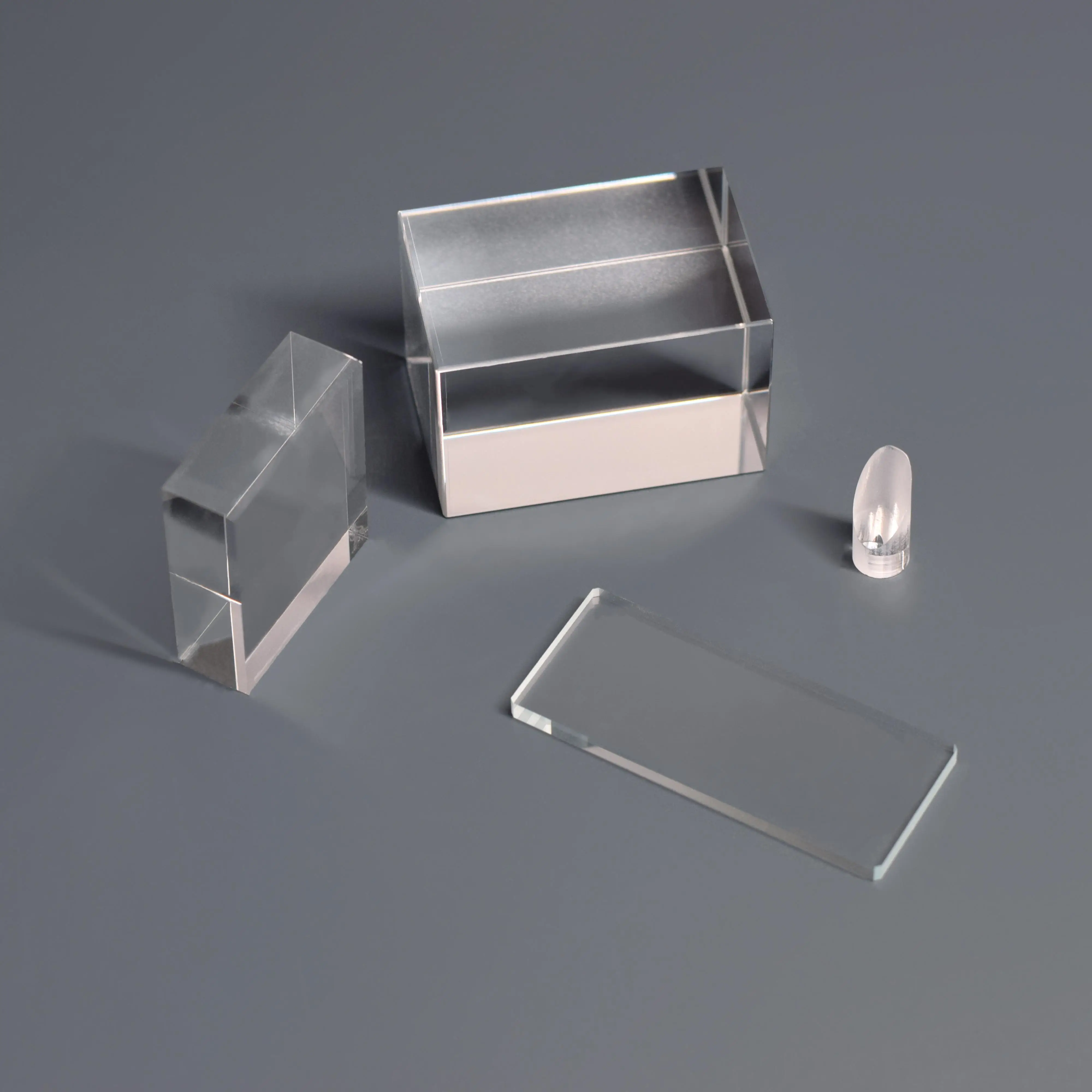 Custom Six Sided Polishing Corning 7980 Quartz Glass 6-sided Fully Polished HPFS Fused Silica Optical Glass Prism Cube