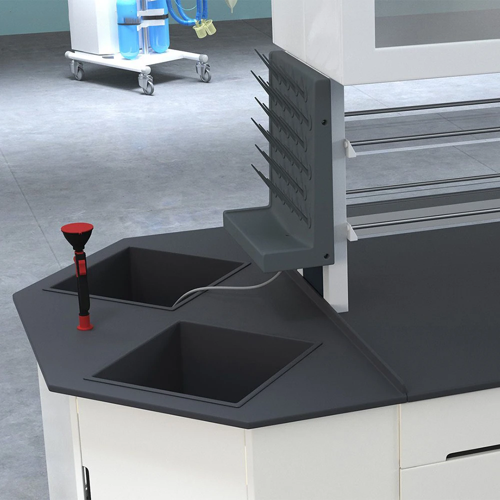 ISO CE Certificated Hexagonal Physics Full Steel Electron Lab Bench for School Science Use