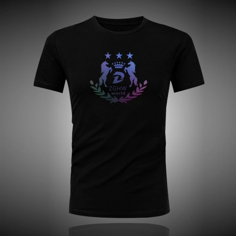 

2025 Summer patterned printed high-quality T-shirts for men and women outdoor casual loose short-sleeved 0723 06