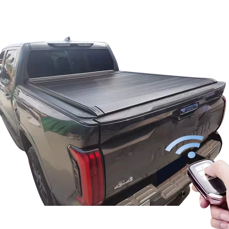 

Modification Car Parts Electric Roller Lid up Aluminium Alloy PickUp Truck Tonneau Bed Cover for Tundra SR5 Tundra TRD 20