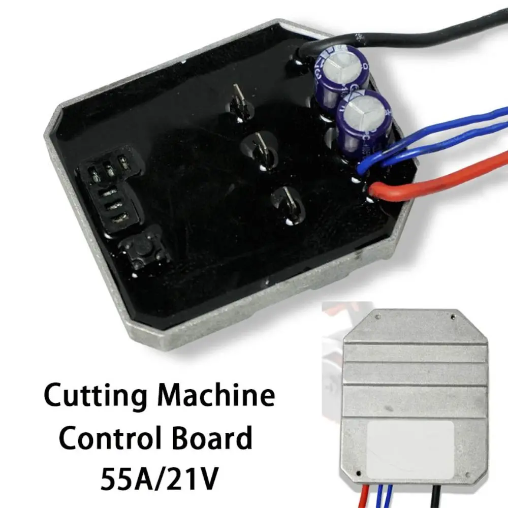 

55A Cutting Machine Control Board Without LED Display Circuit Board Electric Grinder Motherboard Speed Switch Power Tool