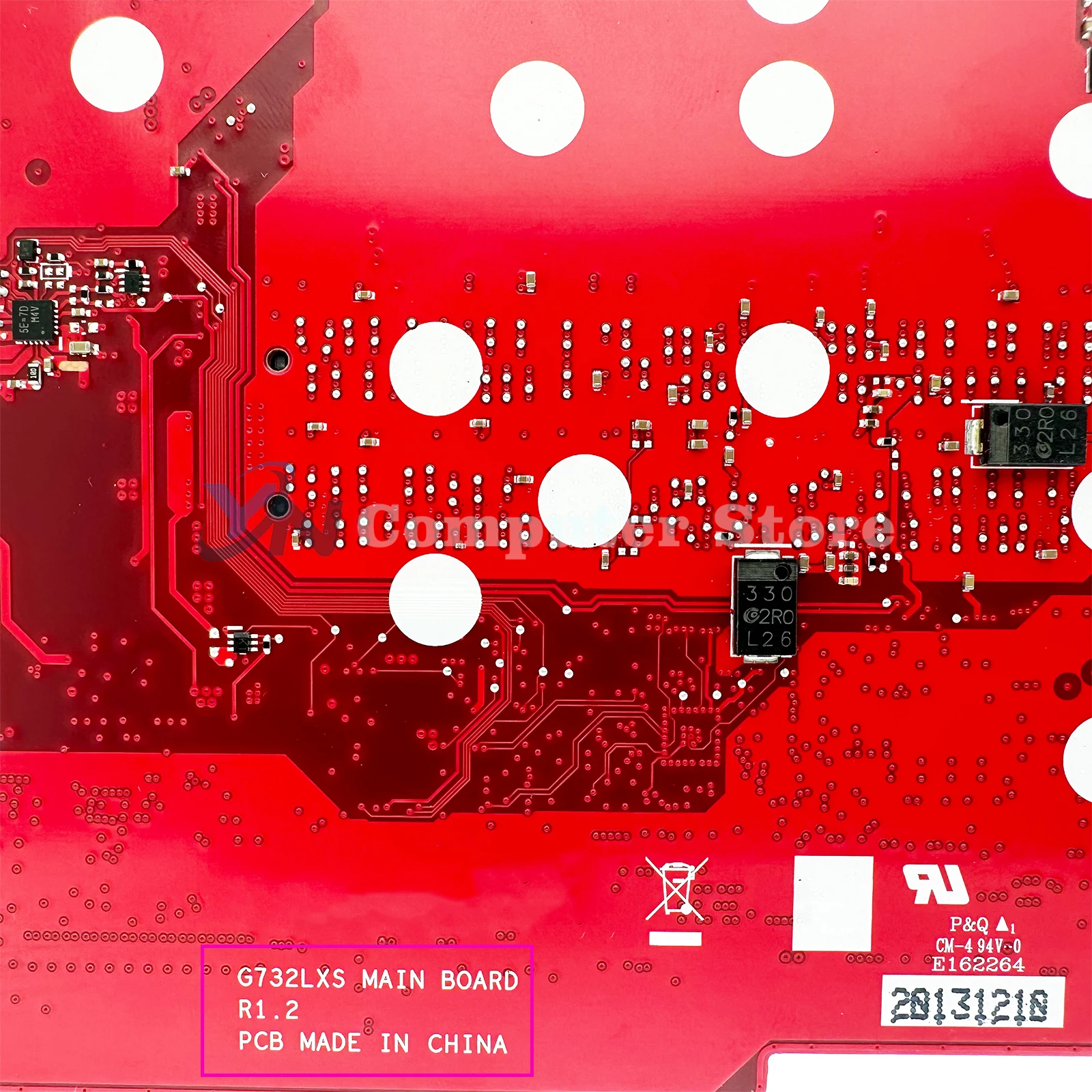 G732LXS Scheda Madre Per ASUS ROG Strix SCAR 17 G732 G732LX GL732LXS G732L Scheda Madre Del Computer Portatile i7 i9-10th RTX2080-V8G 100% di Prova OK