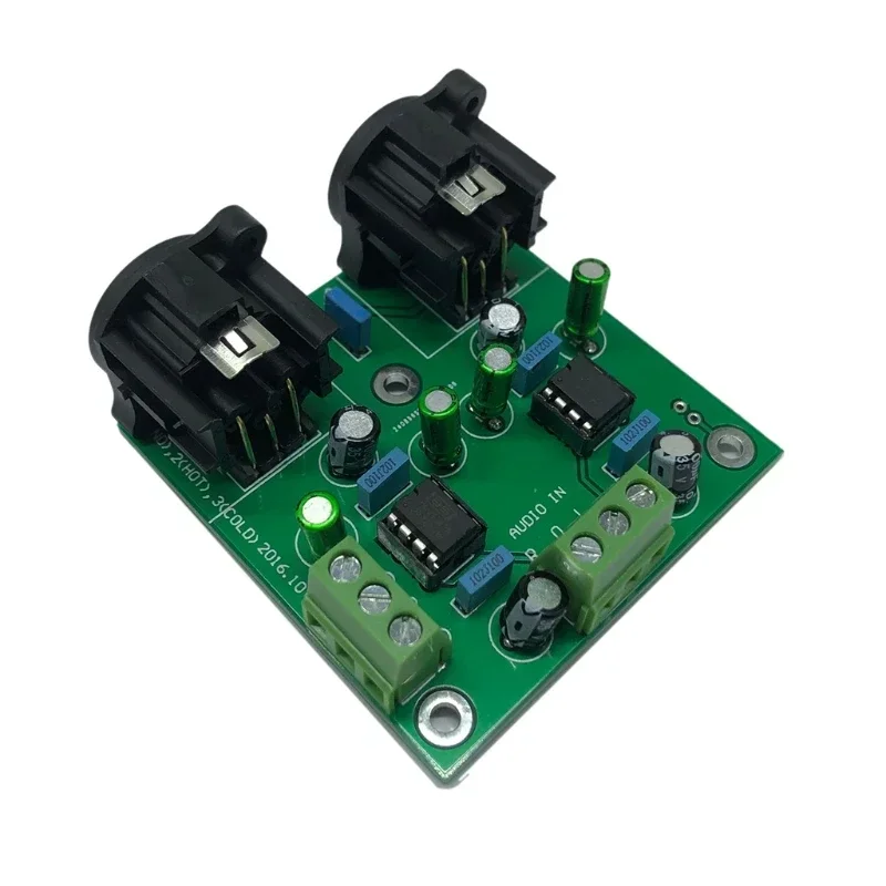 DRV134PA 2.0 Channel Single-ended Balanced Used for Pre-audio Amplifier Headphone Amplifier Board Module Accessory