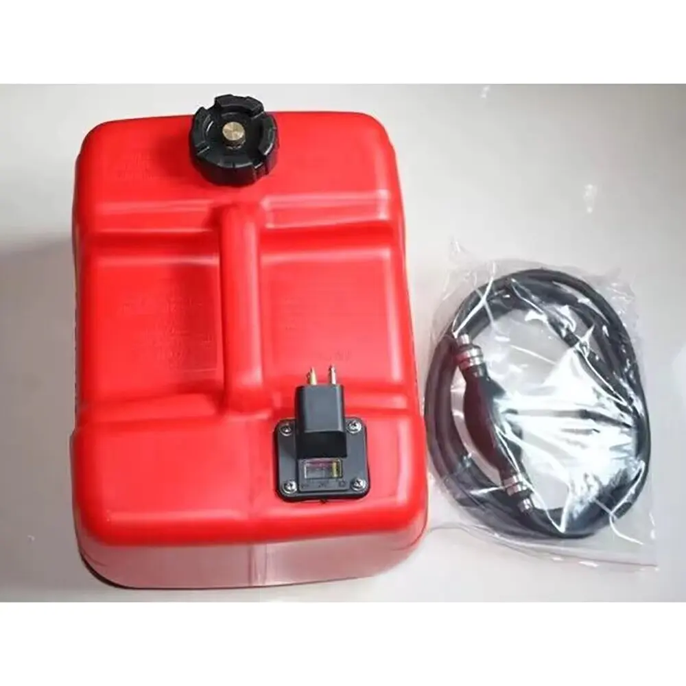 Free Shipping For Yamaha Hidea Hangkai Outboard Motors/Outboard/Boats External 12 Liter Fuel Tank + Fuel Line