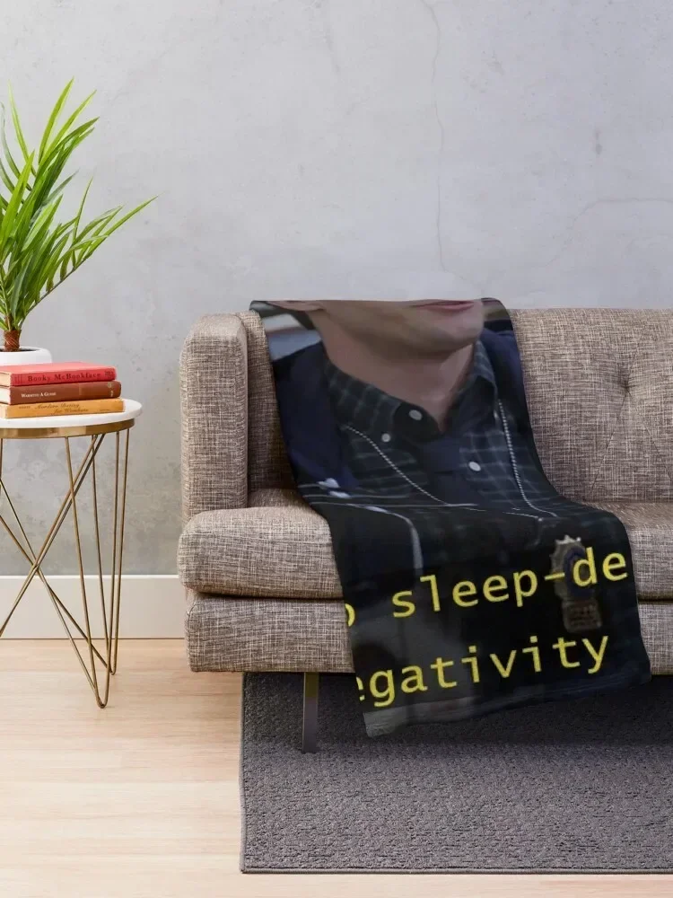 jake peralta is sleep deprived Throw Blanket Decorative Sofa Winter beds Blankets