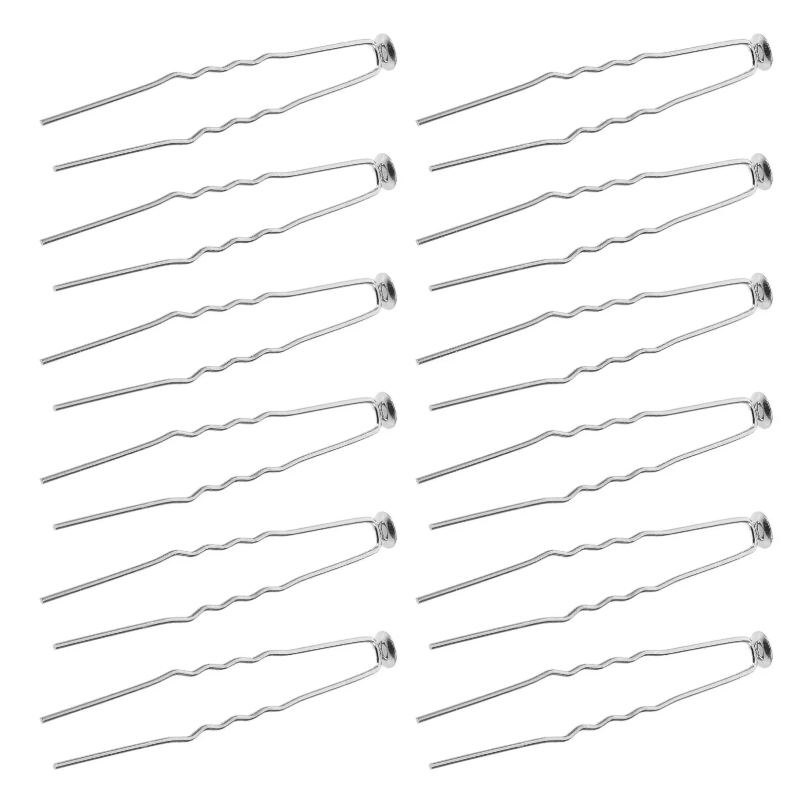 

50Pcs Bridal Wedding Hairpin U Shaped Metal Hair Fork French Hairpins for Brides Elegant Hair Styling Pins Bun Hairpiece Golden
