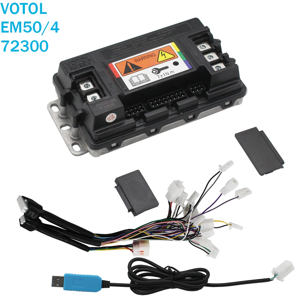 VOTOL EM50-4 48-72V 72300 Contrôleur Programmable 2000W Scooter Électrique Moto Électrique QS moteur contrôleur