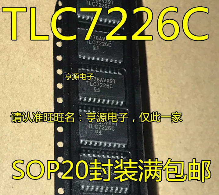 

10PCS New Original TLC7226CDWR TLC7226C TLC7226 SOP20